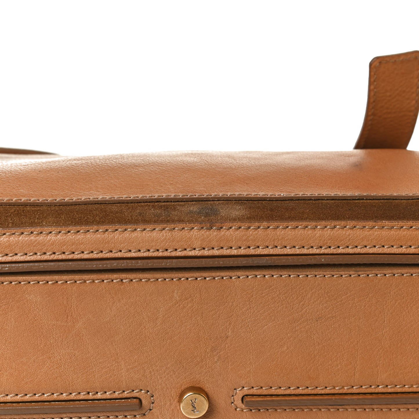Calfskin Suede Medium Muse Two Brown