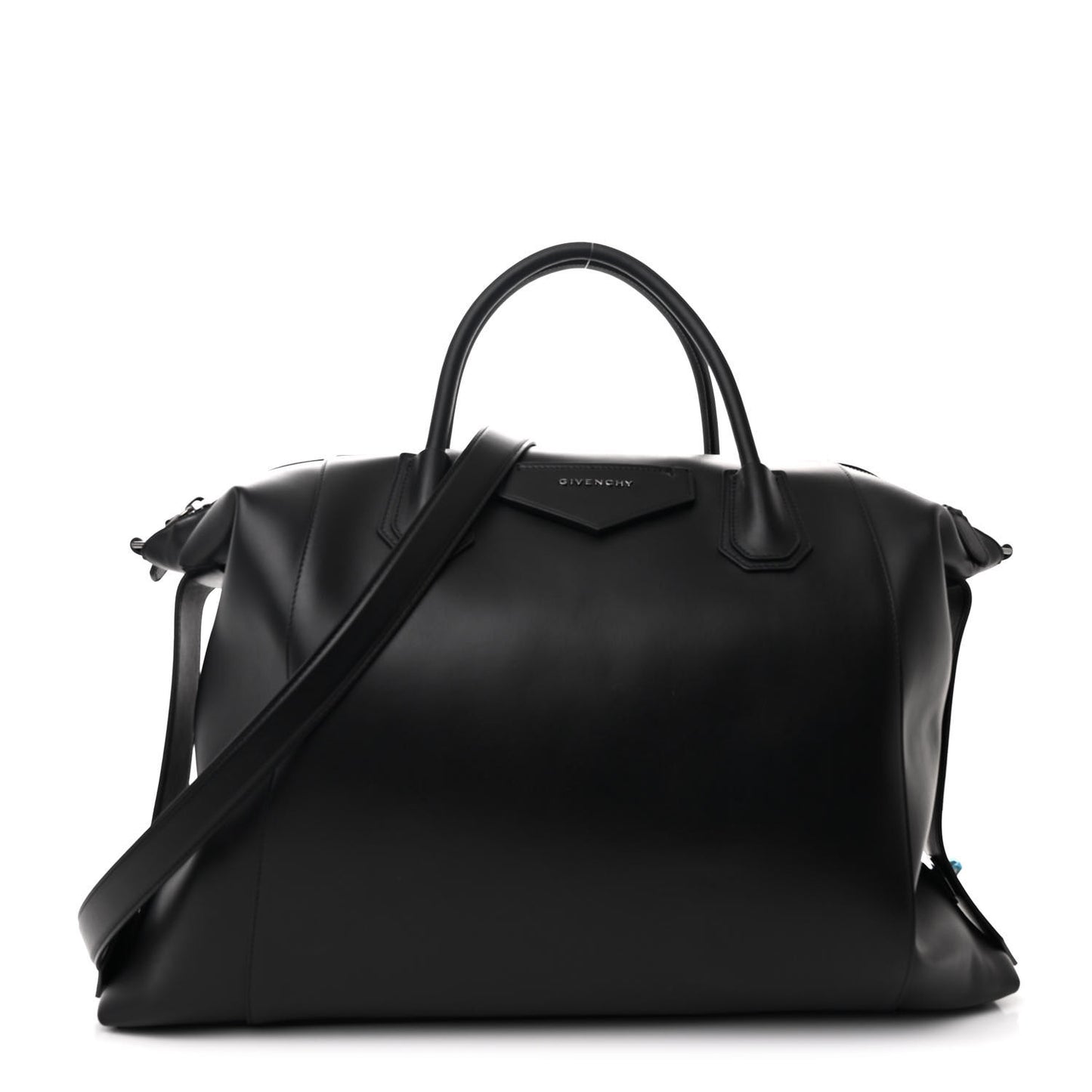 Smooth Calfskin Large Soft Antigona Black