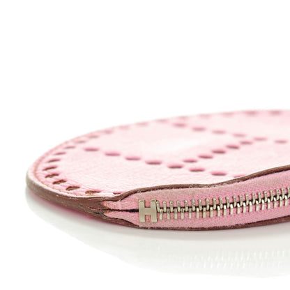 Hermes Chevre Mysore Evelyne Coin Purse Pink 5 of 9