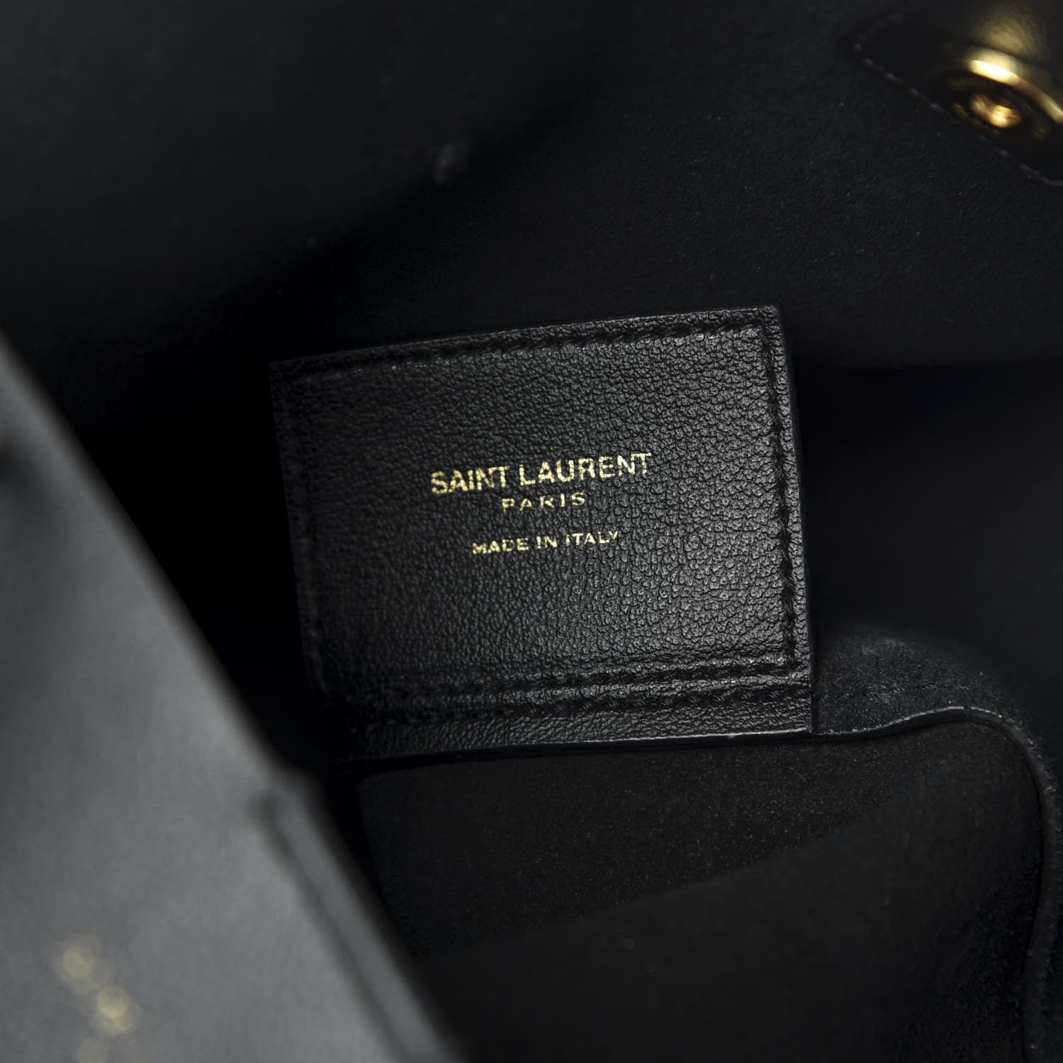 Saint Laurent Calfskin Toy Shopping Tote Black 8 of 12