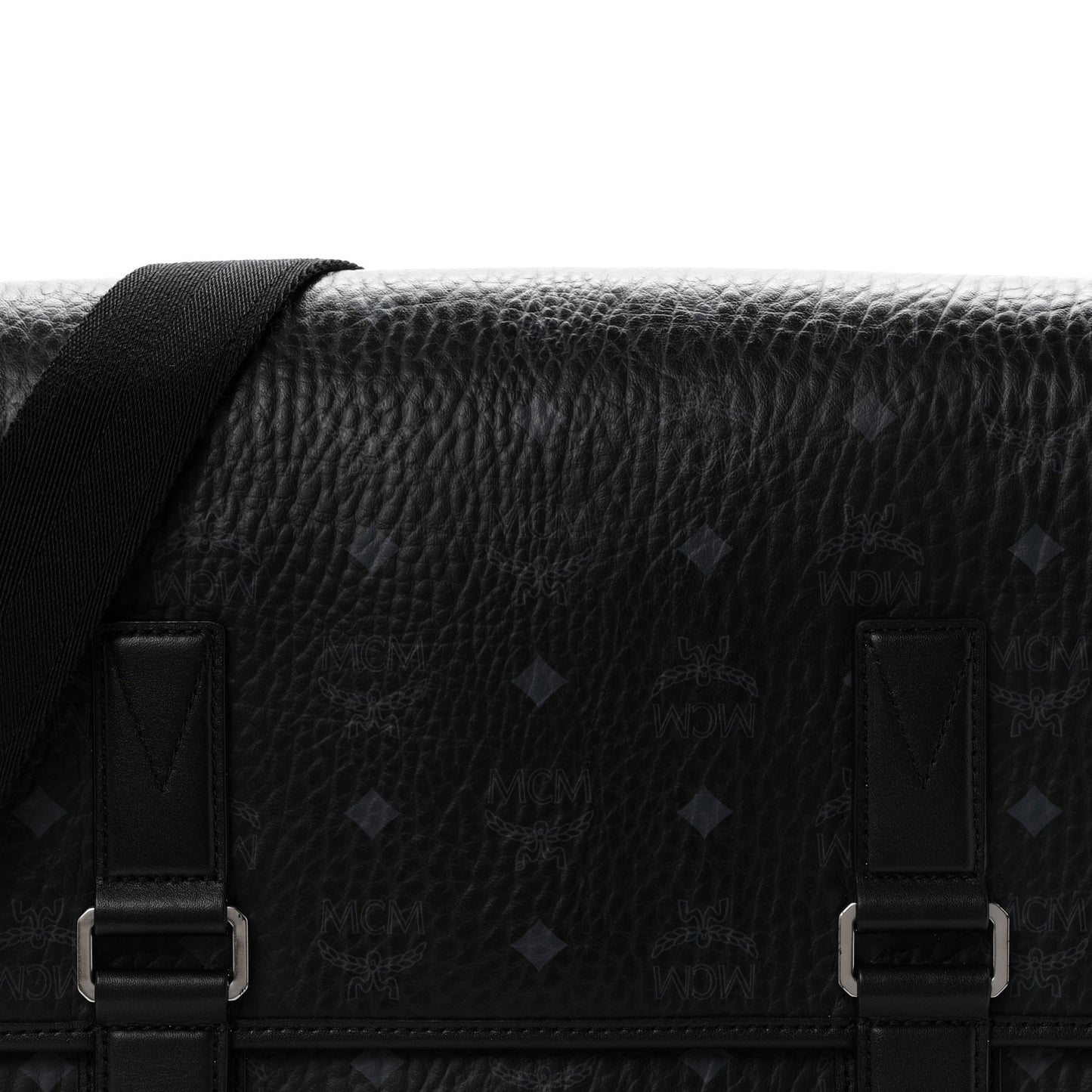 Visetos Medium Aren Messenger Bag Black