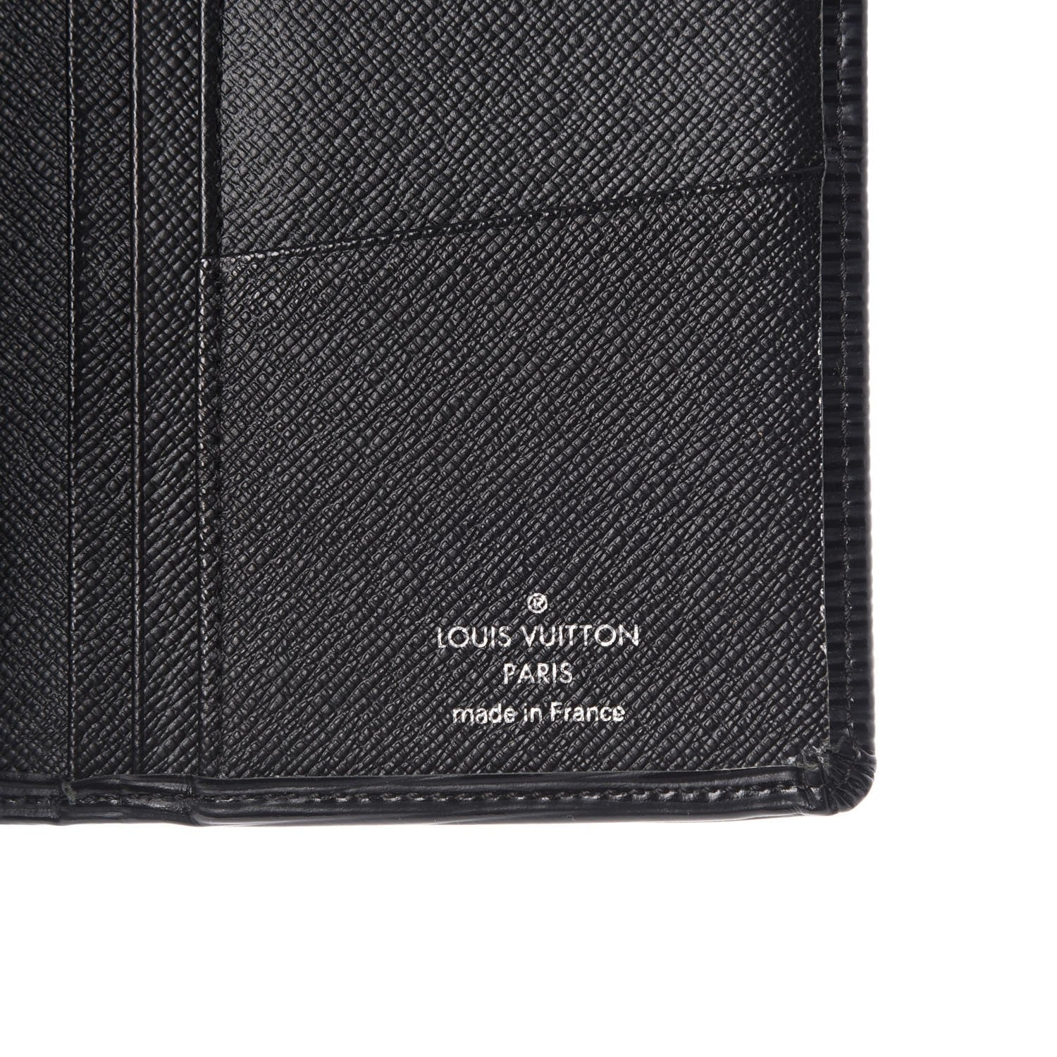 Louis Vuitton Epi Brazza Wallet Black 6 of 7