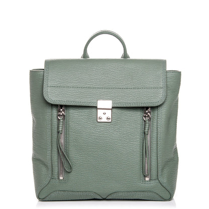 3.1 Phillip Lim 3.1 Textured Calfskin Pashli Backpack Agave 1 of 7
