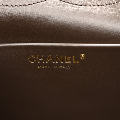 Chanel Suede Calfskin Small Souplissimo Maxi Flap Dark Brown 6 of 11
