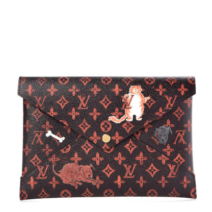 Louis Vuitton Catogram Large Kirigami Pochette Marron 1 of 7