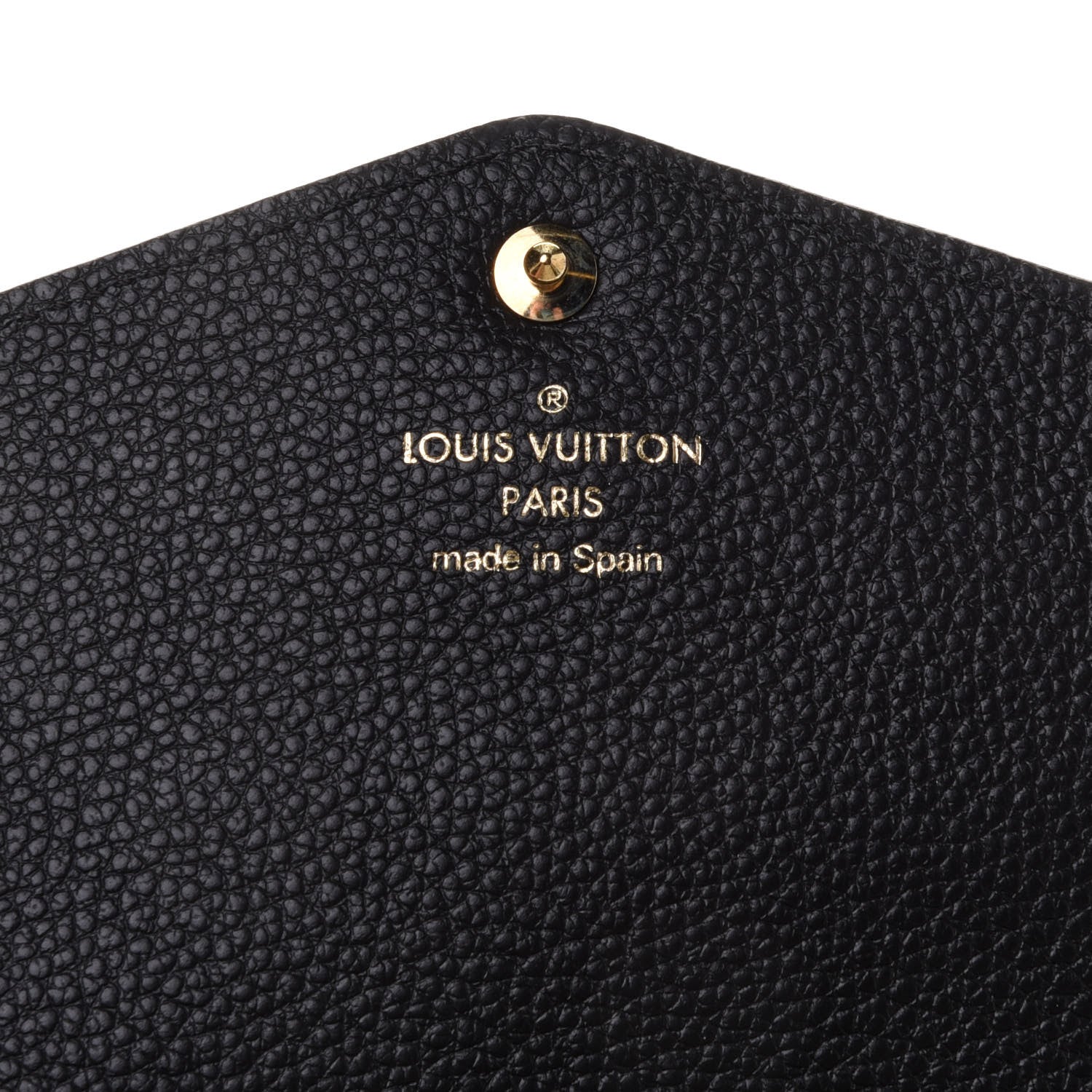 Louis Vuitton Empreinte Sarah Wallet NM Black 6 of 11