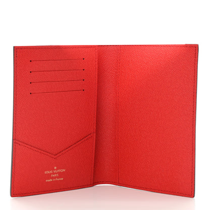 Louis Vuitton Monogram 2019 Christmas Animation Passport Cover Rouge 5 of 7