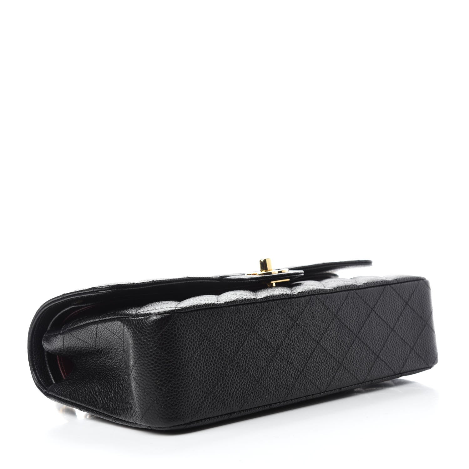 Chanel Caviar Quilted Medium Double Flap Black 4 of 11