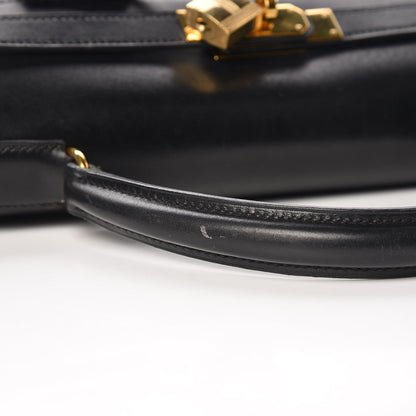 Hermes Box Kelly Sellier 35 Black 9 of 23