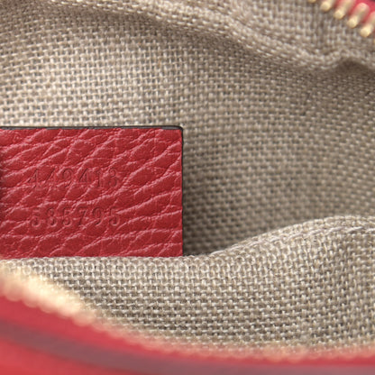 Gucci Monogram Mini Bree Messenger Bag Red 7 of 9