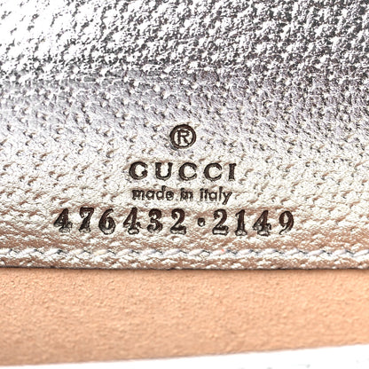 Gucci Metallic Calfskin Super Mini Dionysus Shoulder Bag Silver 5 of 6