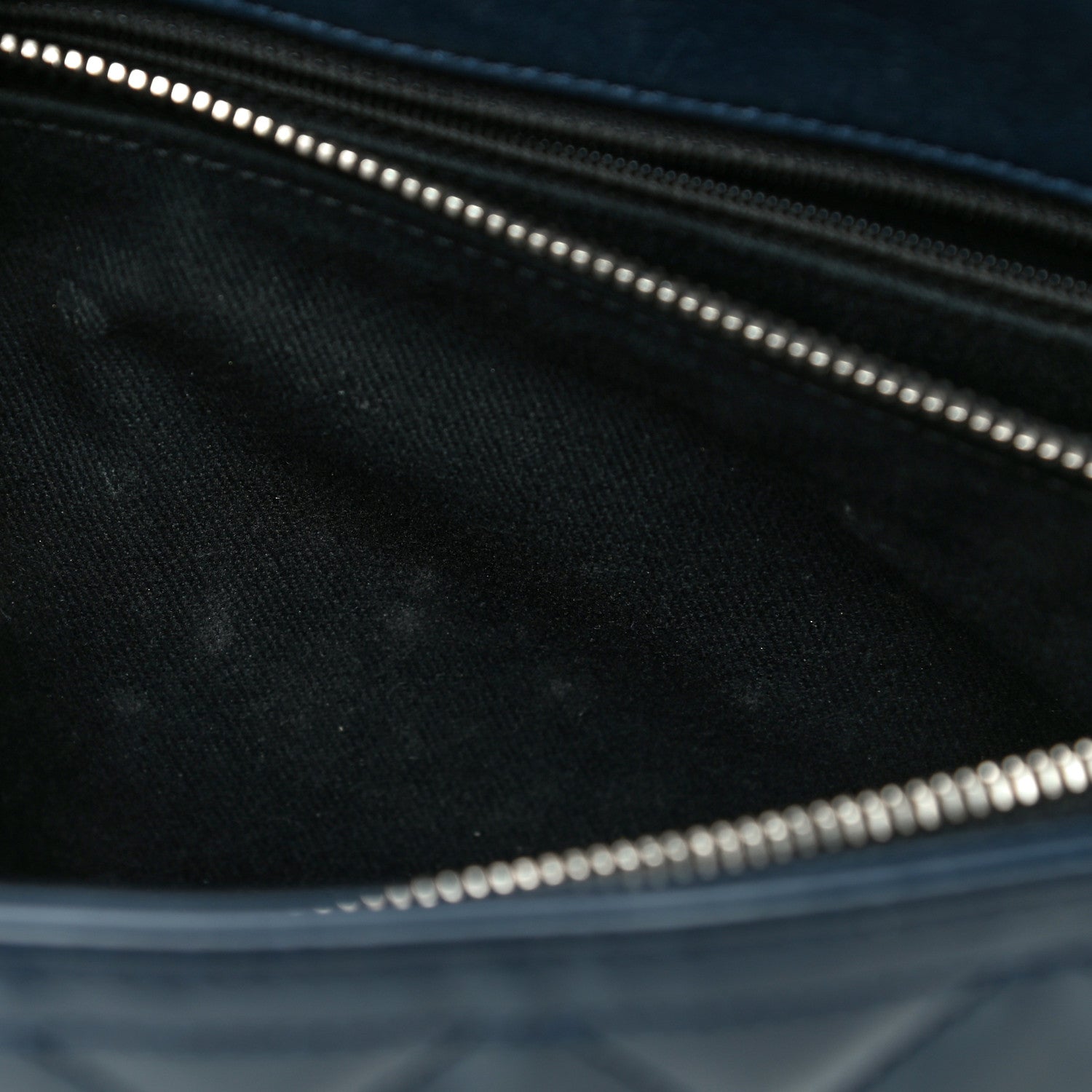 Chanel Patent Quilted Large Coco Shine Accordion Flap Dark Navy Blue 12 of 18