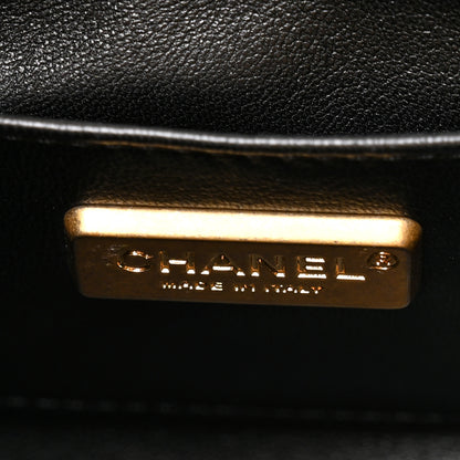 Chanel Metallic Snakeskin Paris Hamburg Drawstring Bucket Bag Gold 6 of 10