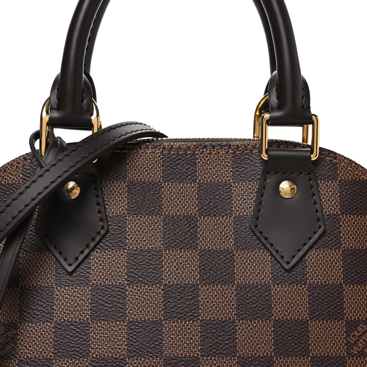 Louis Vuitton Damier Ebene Alma BB 7 of 9