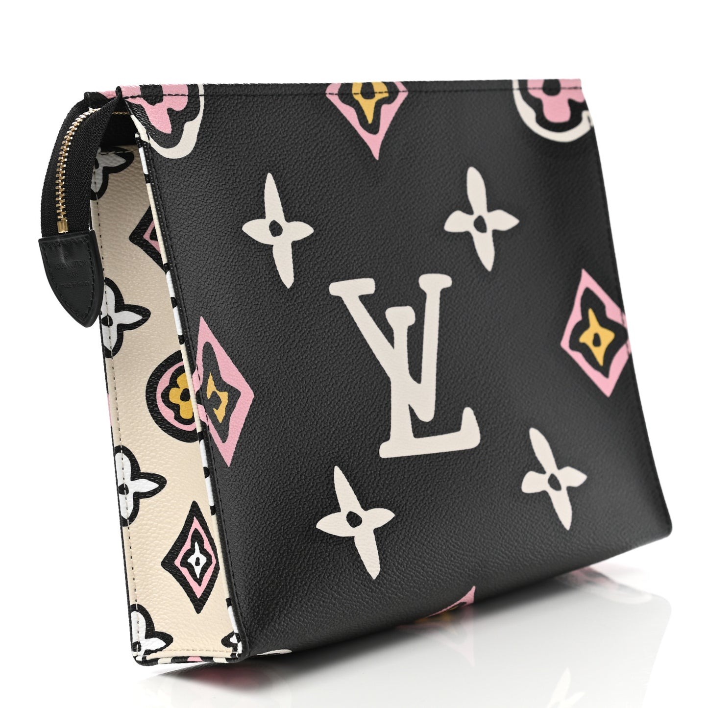 Monogram Giant Wild At Heart Toiletry Pouch 26 Black