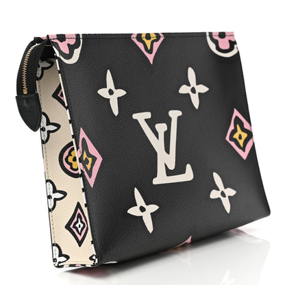 Louis Vuitton Monogram Giant Wild At Heart Toiletry Pouch 26 Black 3 of 8