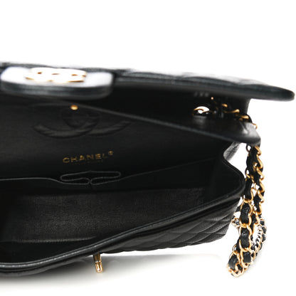 Chanel Caviar Quilted Medium Double Flap Black 5 of 10
