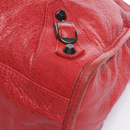 Balenciaga Agneau Classic Hardware City Coquelicot 6 of 9