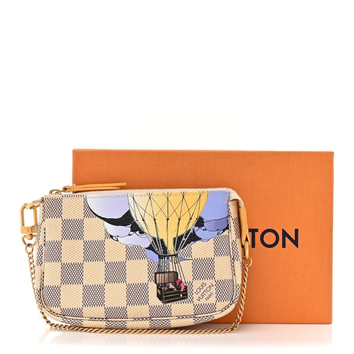 Damier Azur Illustre Mini Pochette Accessories