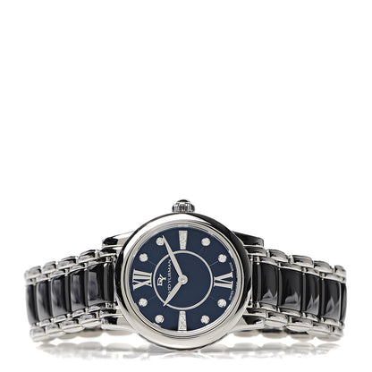 David Yurman Stainless Steel Ceramic Diamond 30mm Classic Quartz Watch Black 3 of 6