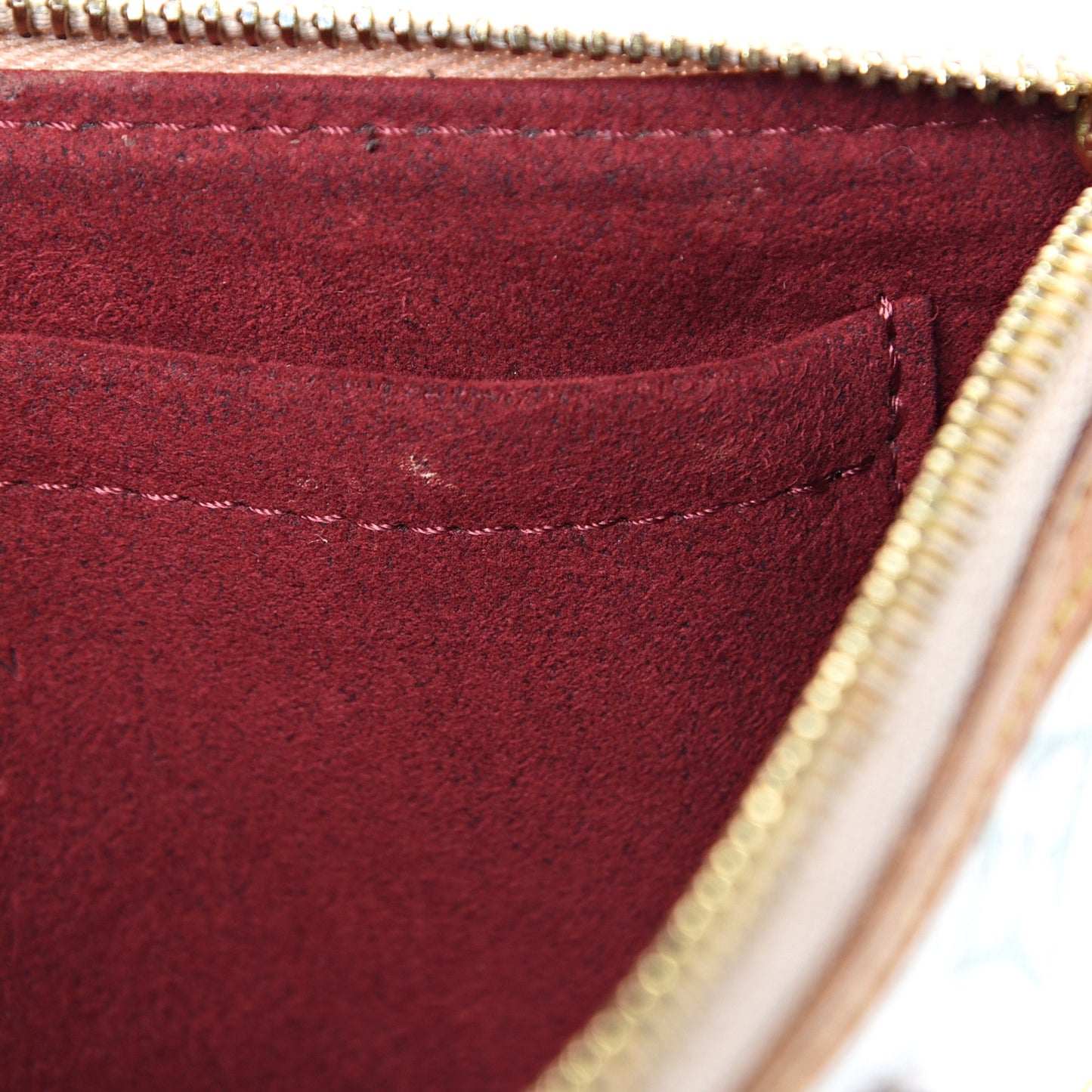 Monogram Multicolor Pochette Milla MM White