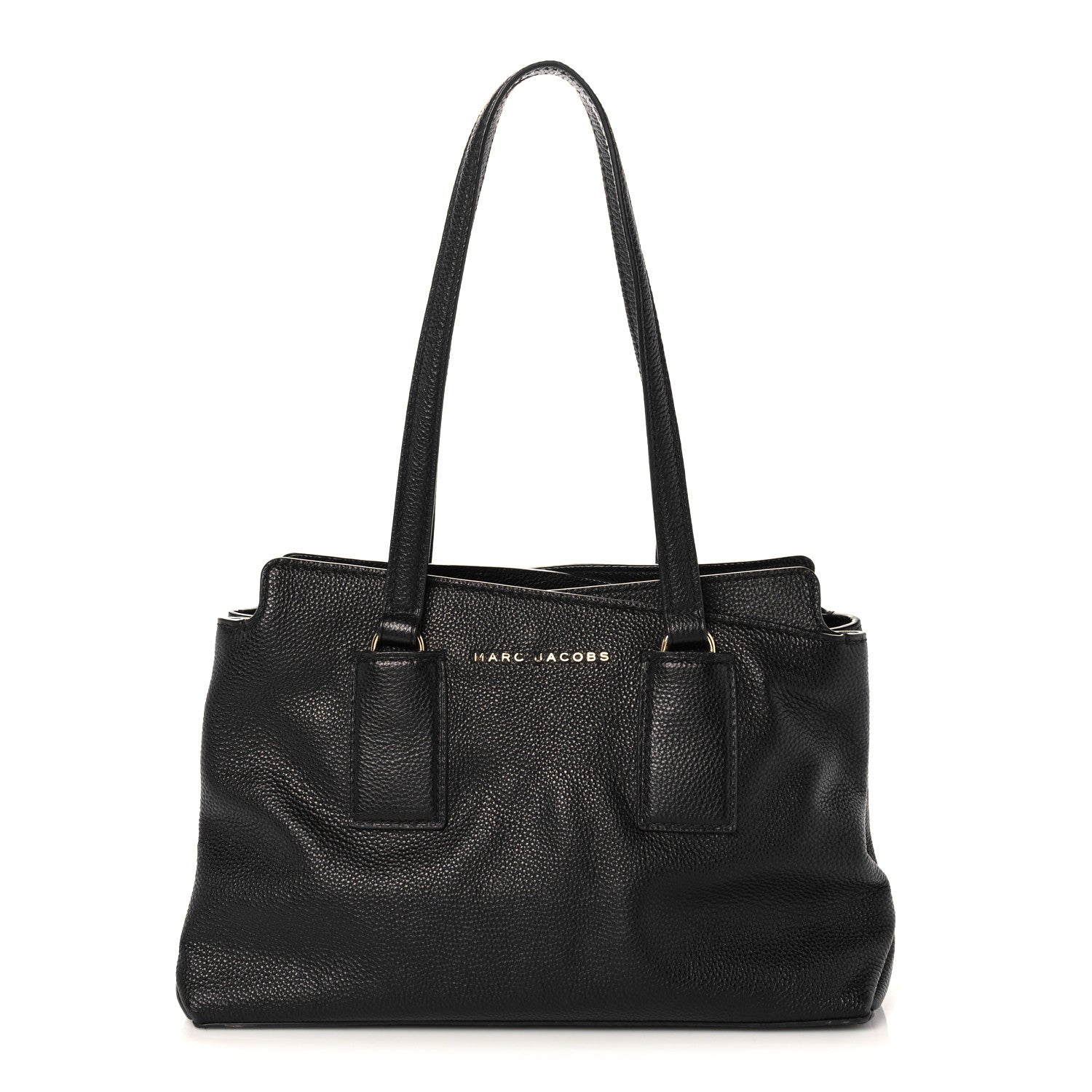Marc Jacobs Pebbled Calfskin Tote Black 2 of 10