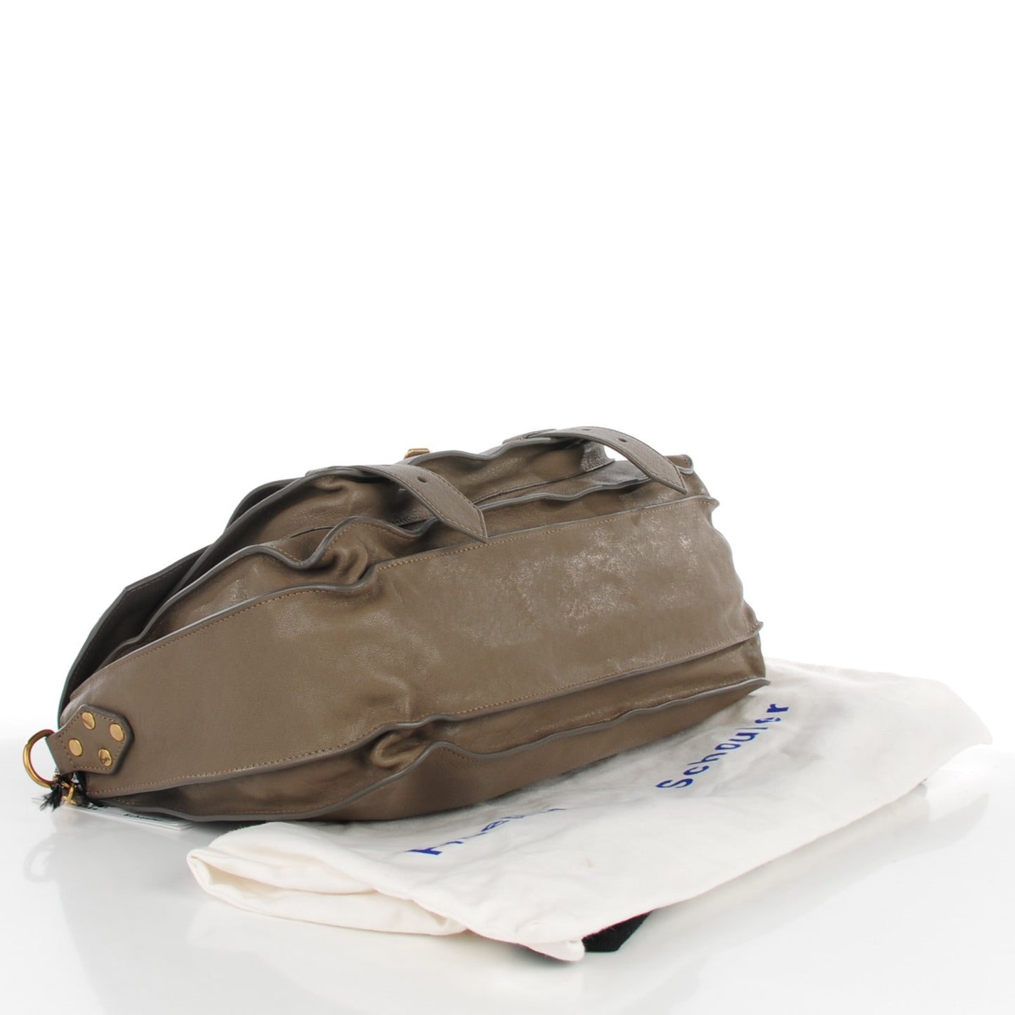 Lambskin Medium PS1 Satchel Smoke
