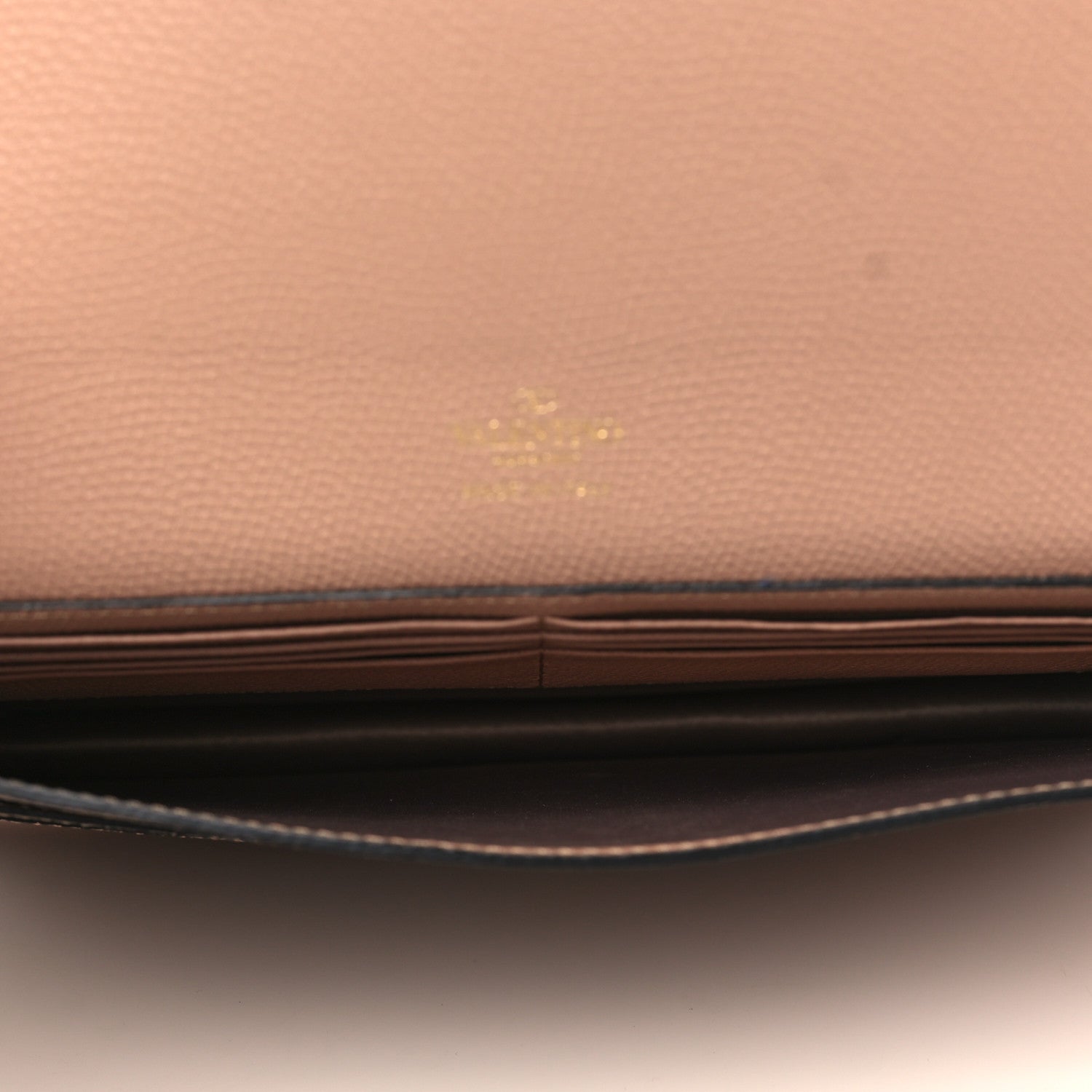 Valentino Garavani Grainy Calfskin Vlogo Signature Pouch Rose Cannelle 6 of 7