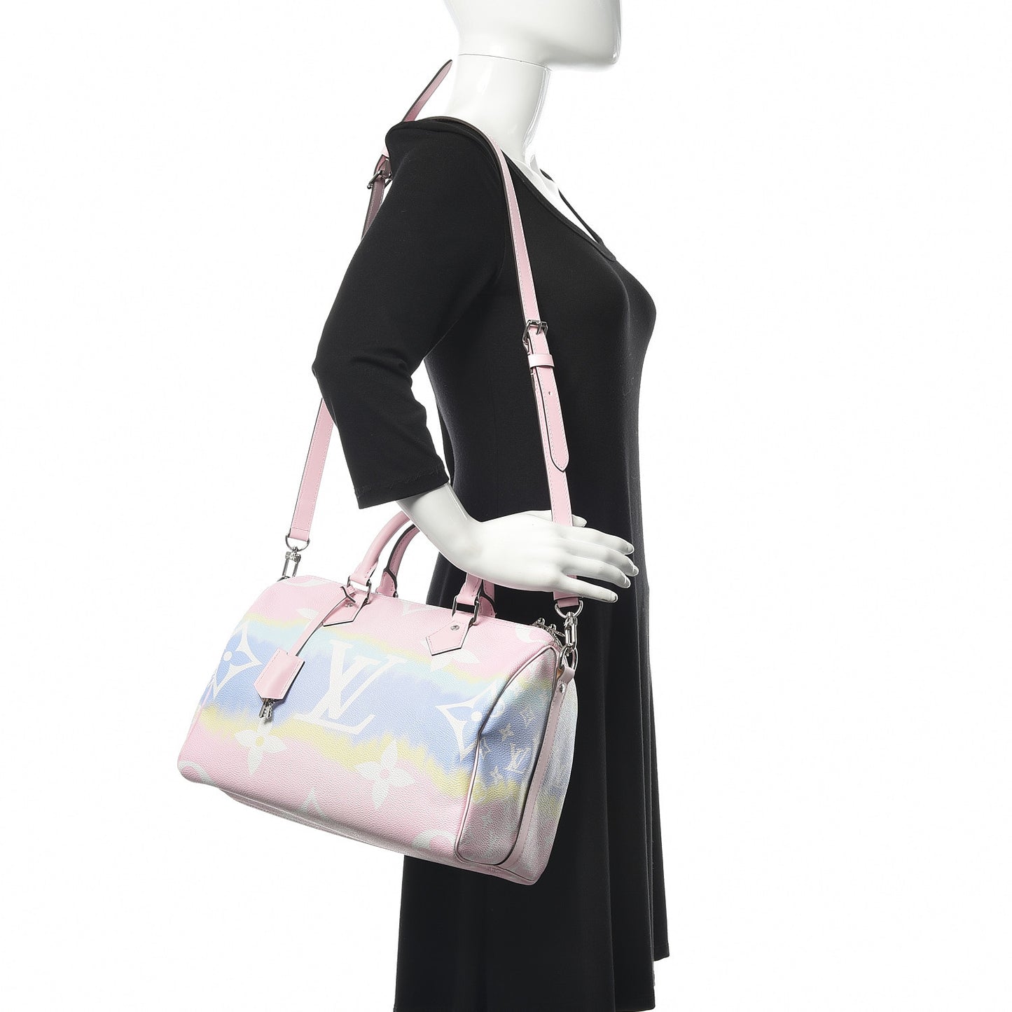 Monogram Escale Speedy Bandouliere 30 Pastel
