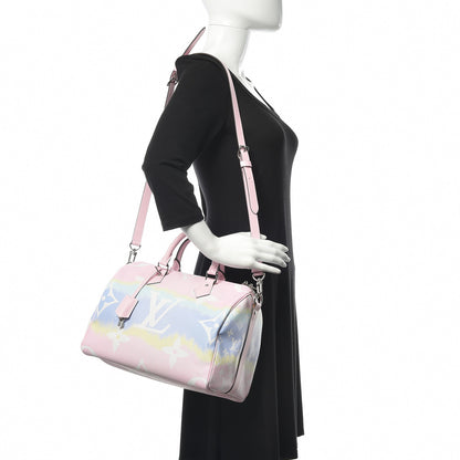 Louis Vuitton Monogram Escale Speedy Bandouliere 30 Pastel 2 of 9