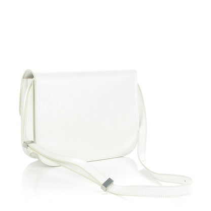 Celine Liege Calfskin Medium Classic Box Flap Bag White 3 of 8