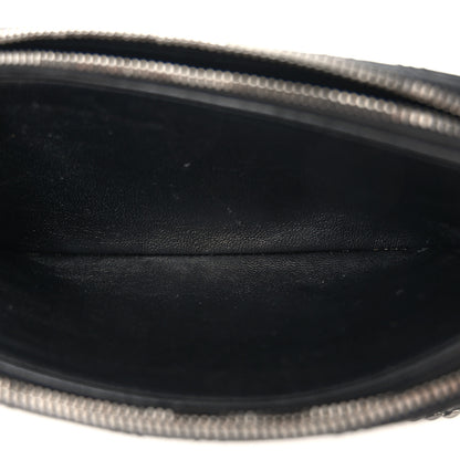 Saint Laurent Grained Lambskin Quilted Mini Becky Double Zip Bag Black 5 of 12
