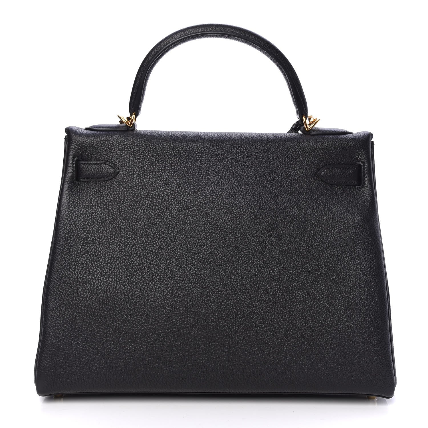 Hermes Togo Kelly Retourne 32 Black 5 of 36