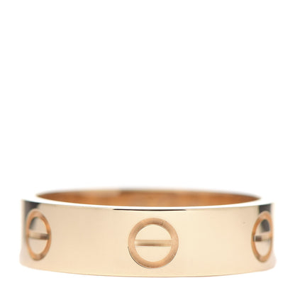 Cartier 18K Yellow Gold 5.5mm LOVE Ring 58 8.5 1 of 6
