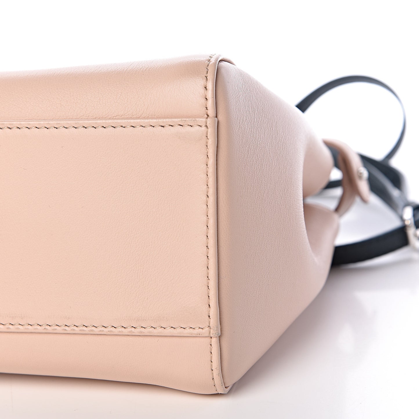 Nappa Colorblock Mini Peekaboo Iconic Satchel Soap Amazzonia Opal