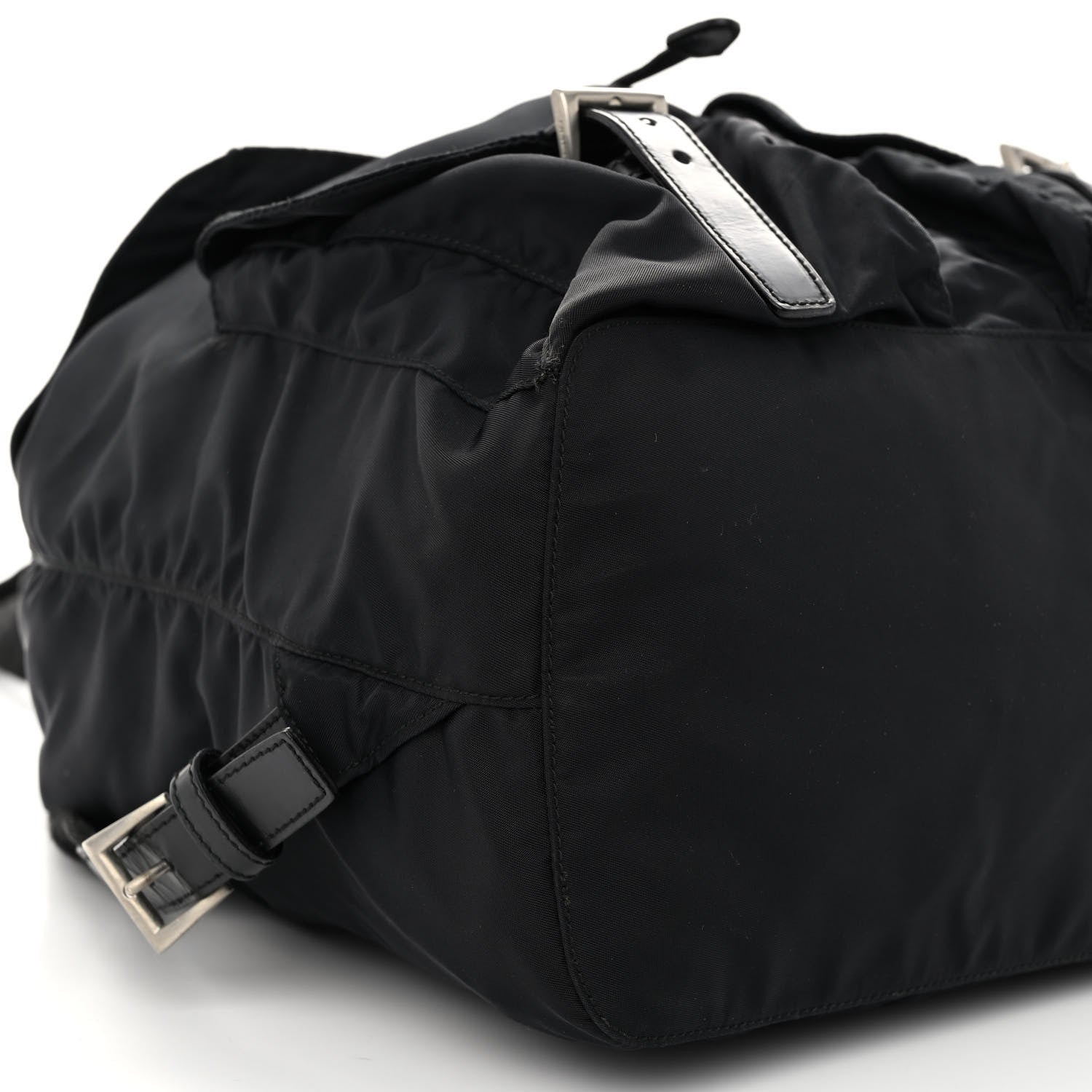 Prada Nylon Vela Medium Backpack Black 8 of 9