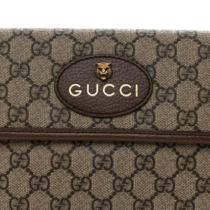 Gucci GG Supreme Monogram Neo Vintage Web Belt Bag Brown 8 of 10