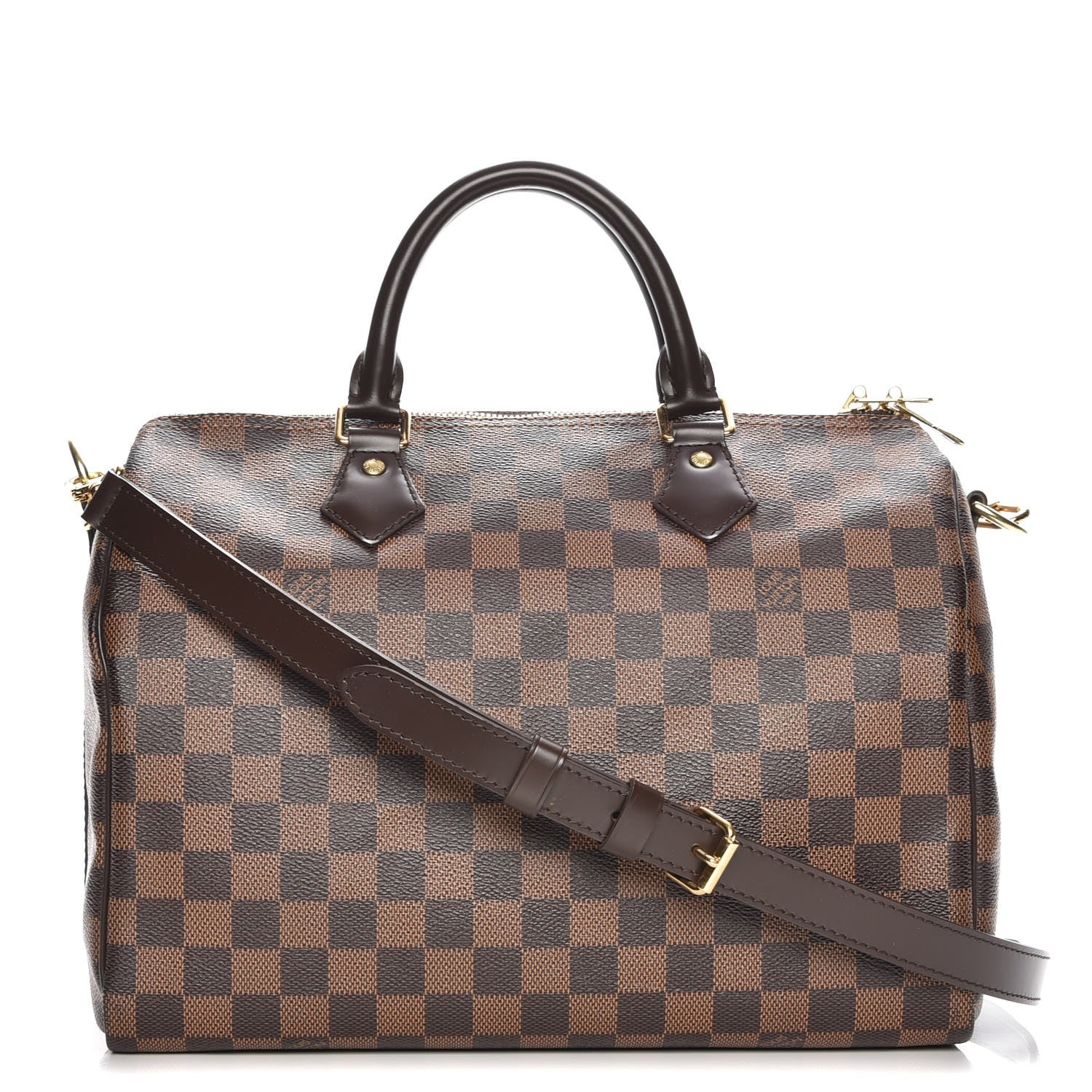 Louis Vuitton Damier Ebene Speedy Bandouliere 30 1 of 8
