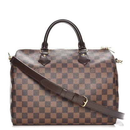 Louis Vuitton Damier Ebene Speedy Bandouliere 30 1 of 8