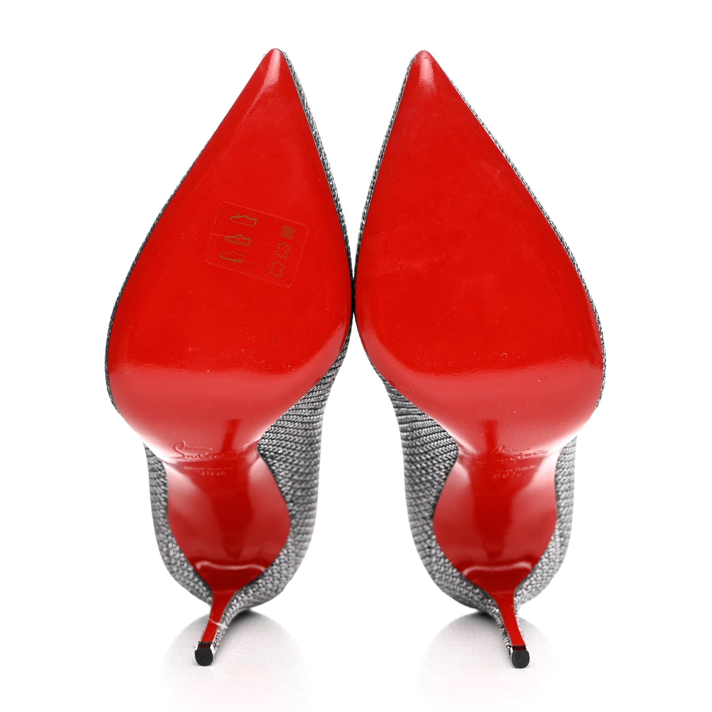 Glitter Diams Pigalle Follies 100 Pumps 38.5 Antic Silver