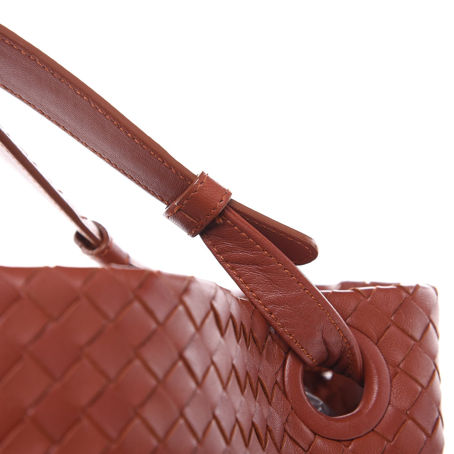 Bottega Veneta Nappa Intrecciato Medium Garda Bag Rust 11 of 11