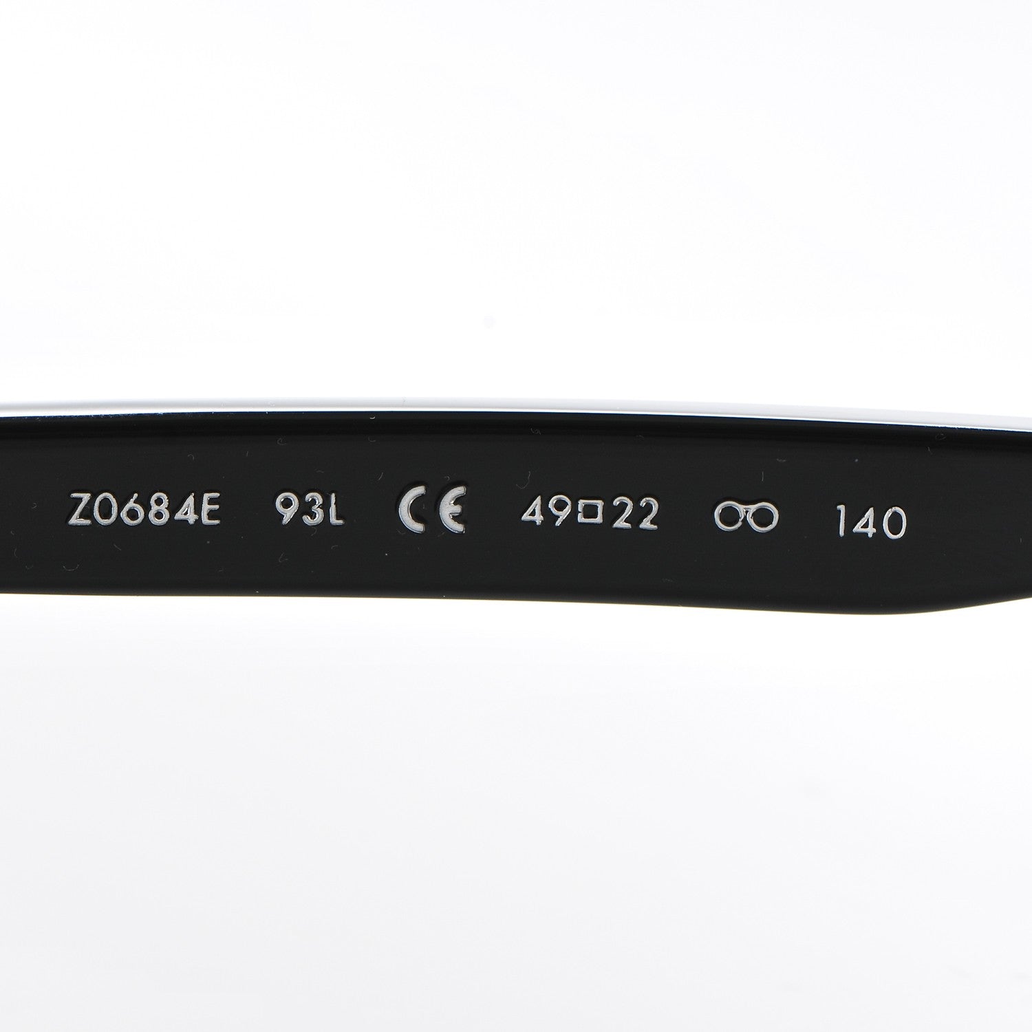 Louis Vuitton Influence Round Sunglasses Z0684E Black 6 of 6