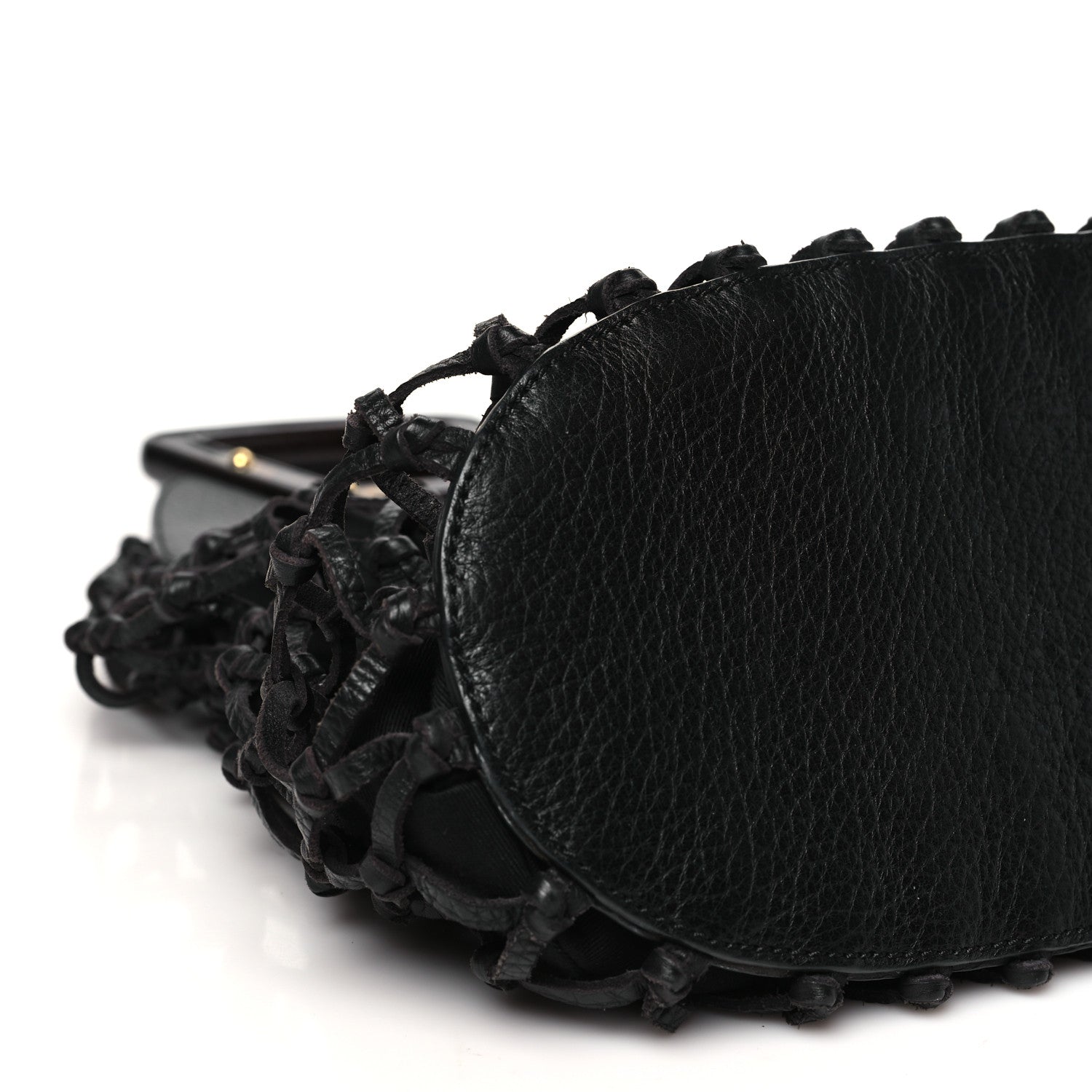 Dolce & Gabbana Calfskin Net Frame Tote Black 8 of 9