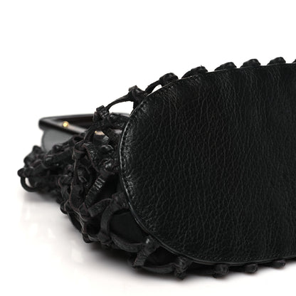 Dolce & Gabbana Calfskin Net Frame Tote Black 8 of 9