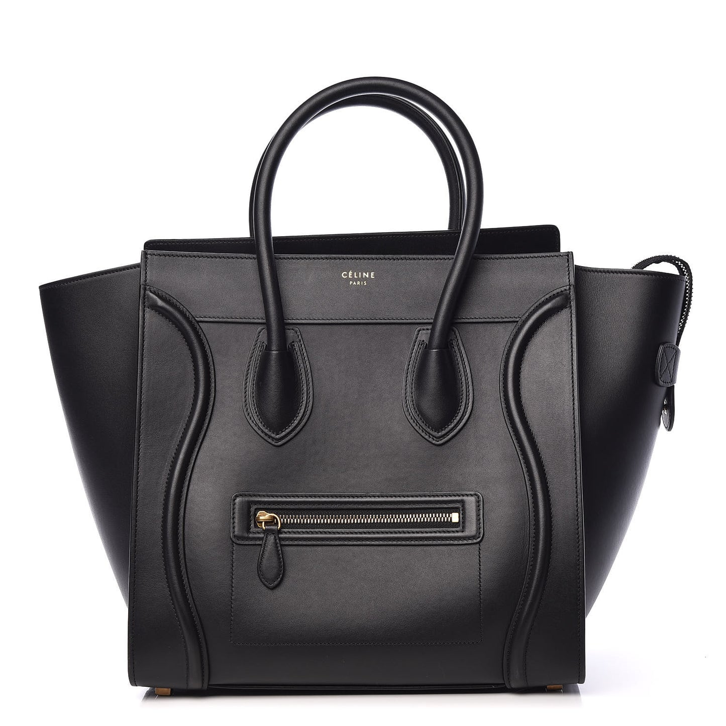 Smooth Calfskin Mini Luggage Black