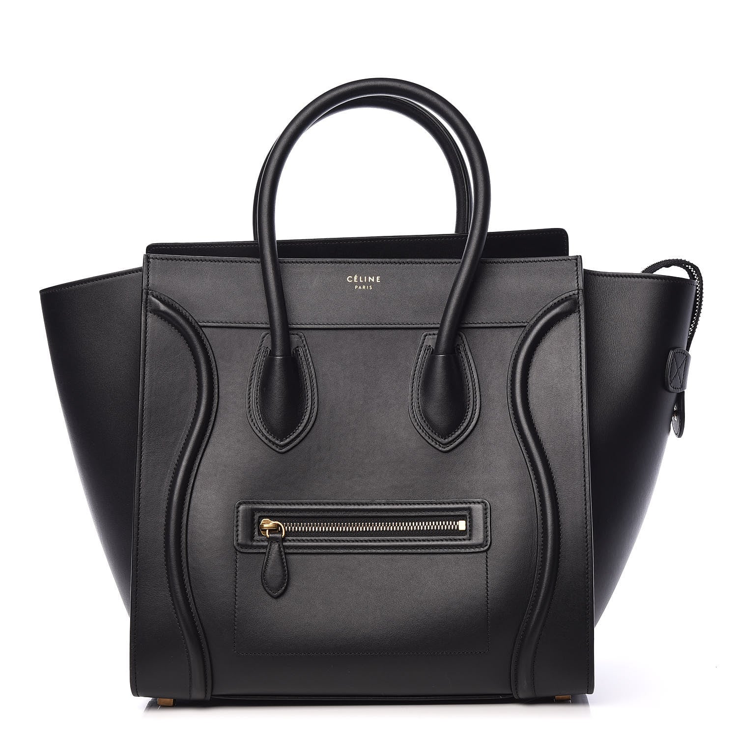 Celine Smooth Calfskin Mini Luggage Black 1 of 12