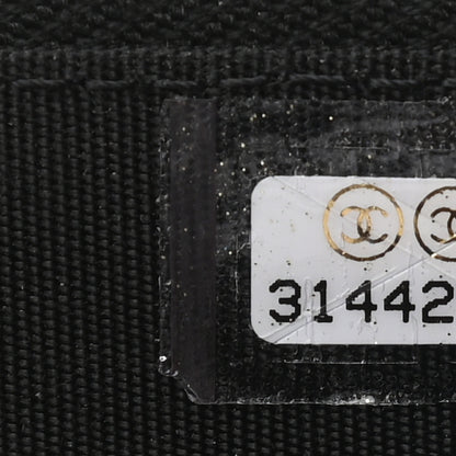 Chanel Lambskin Quilted Small Top Handle Vanity Case With Chain Black 7 of 9