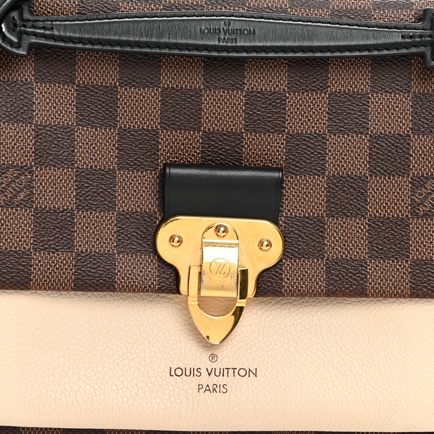 Louis Vuitton Damier Ebene Vavin PM Creme 7 of 10
