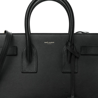 Saint Laurent Calfskin Small Sac De Jour Black 8 of 10