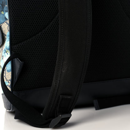 Gucci GG Supreme Blooms Monogram Medium Day Backpack Blue 11 of 14